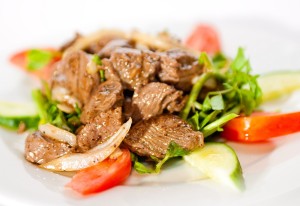 food on plate