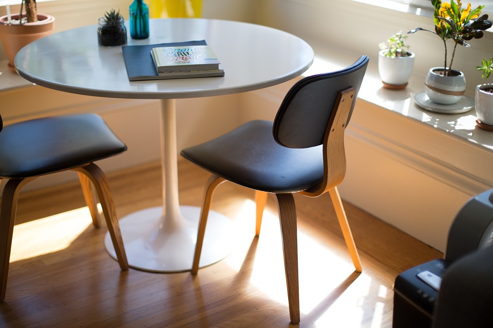 chair and desk