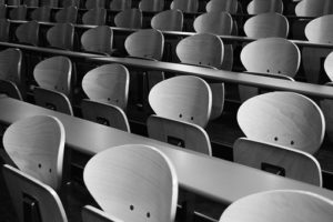 many chairs