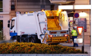 Cleaning street